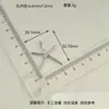 Comércio exterior quente branco K liga de estrela do mar pingente coreano DIY cinco pontas estrela clavícula colar pingente joias atacado