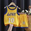 Roupas Infantis Verão Fatos Infantis Roupas Esportivas de Secagem Rápida Coletes Meninos Bebê Uniformes de Basquete Colete de Verão