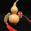 Colgante de calabaza retorcida a mano, Monedas de los Cinco Emperadores, calabaza con diseño grabado, simbolizando paz y buena fortuna, decoración del hogar, pequeño adorno de calabaza, artículo decorativo
