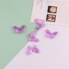 Barroco Láser Transparente Resina de Emulación Mariposa Acrílico Accesorios DIY Funda de Teléfono Tocado