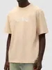 Camiseta Trendy de Marca Estilo Hong Kong de Media Manga para Hombre, Talla Grande, Corte Holgado, Manga Corta para Estudiante Universitario, Camisa de Media Manga Moderna y Elegante