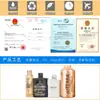 Botella sub-botella redonda de vidrio de 5-100 ml para aceite esencial, agujero tipo gota de agua para maquillaje y belleza, botella pequeña portátil para cosméticos, botella a prueba de luz
