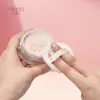Sichuan Qier Terciopelo Súper Suave Piel Esponja para Maquillaje en Polvo Base de Maquillaje en Polvo Esponja de Maquillaje Cojín de Aire Redondo con Caja