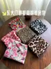 Corea del Sur Dongdaemun Bolso de Hombro de Pana Bolso de Hombro de Leopardo Bolso de Tela Bolso Cruzado Estrella Moda Bolso de Compras
