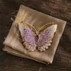 Broche de Mariposa Elegante de Alto Nivel Estilo Nuevo Ultra-Hada, Ramillete de Moda y Exquisito, Pin de Diseño Versátil, Accesorio de Ropa