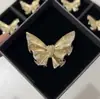Broche de Borboleta com Design Plissado Popular do Xiaohongshu, Luxo Acessível, Elegante de Alta Qualidade, Acessórios Versáteis para Pin de Casaco e Terno