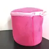 Sanduíche Malha Engrossada Sutiã Bolsa Máquina de Lavar Roupa Anti-Deformação Saco Roupa Interior Profissional Rodada Lavagem Bolsa Atacado