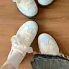 Sapatos Brancos Plataforma Fofos Femininos 2026 Novo Outono Sapatos de Prancha Estrela ins Versátil Nicho Sapatos de Treino Alemães