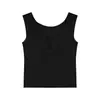 Camisola Sexy de Hilo Transfronteriza para Mujer Verano 2024 Estilo Dulce y Atrevido Para Usar por Encima Top Corto Delgado con Escote en U Forma de I