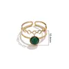Anillo Abierto Yuewei Que No Se Desvanece Anillo del Ojo del Diablo Anillo Más Vendido Transfronterizo de Amazon Lote con Estilo Elegante