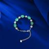 Nuevo Pulsera de Calcedonia Estilo Chino Nuevo Calcedonia de Hielo Alto Incrustado Circonita Jade Joyería Joyería de Lujo Ligero Joyería