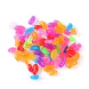 Mini Caramelo Artificial Azúcar Qq Decoración de Postre Hecho a Mano Accesorios Caramelo de Gelatina de Colores Juguetes de Dulces para Casa de Muñecas