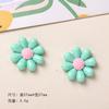 Accesorios de resina de dibujos animados para bricolaje, accesorios de seis colores, crema de flores con pegamento, pinza para el cabello hecha a mano, funda para teléfono móvil, hebilla de zapato, accesorios, lote