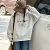 Sudadera con capucha de moda de otoño para niñas transfronteriza 2026 nuevo estilo top básico de moda para principios de otoño para niños mayores
