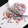 Uma variedade de estrelas amam lantejoulas pequenas cola de gota diy lama de cristal enchimento contas a laser roupas bolsa decoração de areia movediça