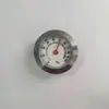 Termômetro de Ponteiro Redondo Embutido 28mm Fahrenheit Celsius Mini Termômetro Acessórios Indutivos de Liga de Zinco