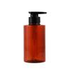 Botella de loción de prensa de gel de ducha de PET en stock, botella de champú de 300-500 ml, botella de loción corporal y acondicionador para el cabello al por mayor.