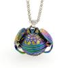 Cross-border New Hot Sale Retro Multi-camadas Dobrável Pingente Abridor Multi-camadas Asas de Anjo Medalhão para 4 Fotos