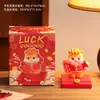 Figura Creativa de Resina del Año del Caballo, Decoración Divertida y Relajante para Escritorio de Oficina, Juguete Regalo