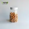 Botella redonda de plástico para mascotas de 360 ml, frasco sellado, frasco de grado alimenticio, empaque para mariscos y frutas secas, frasco para té de flor rosa