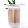 Bastoncillos de Algodón Desechables en Bolsas, Bastoncillos Sanitarios de Doble Punta para Limpieza de Oídos, Bastoncillos de Algodón para el Hogar, Paquetes Pequeños Convenientes, Bastoncillos Sanitarios al por Mayor