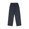 Yutang: Pantalones de algodón y lino de corte relajado con textura fluida, adecuados para el trabajo y el uso casual, con cintura elástica, corte recto ligeramente ancho y disponibles para hombres y mujeres.