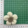 Accesorios Florales Estéreo de Tela, Flores de Cinco Pétalos Rellenas de Algodón Multimaterial, Ropa para Niños, Bolsos, Sombreros y Accesorios, Gran Promoción