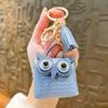 Lindo Creativo Búho Monedero Bolsa para Audífonos Colgante Llavero Exquisitos Accesorios para Bolsa de Estudiante Regalo Venta al por Mayor