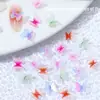 Celebridad de Internet Más Vendido Decoraciones de Uñas Mariposa Decoraciones de Uñas Lazo Accesorios para Uñas DIY Kit de Material para Uñas Portátil Hecho a Mano