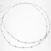 Cadena de Cintura de Cadena Superpuesta con Cruz de Cuentas de Cobre de Amazon Estilo Callejero de Moda Cadena de Cuentas Redondas Cadena de Cintura Sexy Superpuesta Accesorio de Cintura de Playa para Mujer