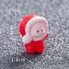 Micro-Paisaje Caricatura Creativo Feliz Iglú Adornos DIY Decoración Escena de Nieve Accesorios Escritorio Resina Pequeños Adornos