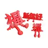 Letrero decorativo 3D para bodas con los caracteres "Fu, Lu, Xi, Cai" para la buena fortuna y la prosperidad, adorno de escritorio creativo, decoración de Año Nuevo