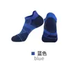 Calcetines Deportivos Profesionales, Tubo Corto para Hombre con Suela de Toalla Antideslizantes, Calcetines de Bádminton Antiolor, Absorbentes de Sudor para Mujer, Transpirables para Correr