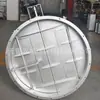 Válvula Ajustável Multi-Folhas, Válvula de Exaustão de Fumaça Manual em Aço Carbono, Damper de Incêndio, Válvula de Controle de Volume de Ar Elétrica, Aço Carbono de Pressão