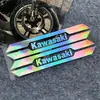 Adecuado para Kawasaki ninja 400 650 pegatinas para amortiguador ZX-4R Z900 H2 calcomanías para motocicleta pegatinas reflectantes
