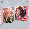Nuevo Estilo Fantasma Anime Bidimensional Merchandising Bolsa de Tela Bolsa de Papel Regalo para Estudiante Bolsa de Regalo Dibujos Animados Lindo