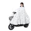 Capa de Chuva para Carro Elétrico a Bateria Capa de Chuva Longa de Corpo Inteiro Anti-motim Poncho Extra Grande Espessado Novo Adulto Especial para Mulheres