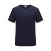 Camiseta colorida masculina e feminina, roupas infantis, gola redonda, modal, roupas de trabalho, camisa cultural personalizada, roupas de grupo, manga curta, logotipo