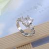 Anillo original anillo de circón moda coreana tienda de suministro de AliExpress fabricantes de joyería al por mayor exquisito