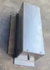 Cubierta enrollable para máquina herramienta, caja de bobina retráctil automática, soporte, correa de acero inoxidable, tela a prueba de tres cosas, cubierta de cortina de aluminio