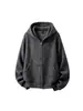 Moletom com zíper listrado retrô americano transfronteiriço, estilo streetwear, nova coleção primavera/outono para homens e mulheres, roupa de casal
