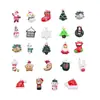 Colgante de resina navideño simulación muñeco de nieve árbol de Navidad anciano bolsa llavero colgante accesorios DIY