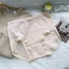 Calcinha estilo japonês com contração leve da barriga e elevação do quadril, sem costura, cintura alta, virilha de algodão respirável integrada, para menina, tamanho plus size, menina cheinha