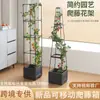 Suministro Exclusivo Transfronterizo de Maceteros Colgantes Móviles, Soportes para Flores, Macetas para Cultivar Verduras y Flores, Cuadrados, Engrosados, Duraderos, Soportes para Plantas de Tomate