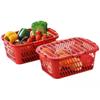 Cesta para Recoger Bayas y Uvas, Azul Portátil de Plástico Ciruela Melocotón Huerta Caqui Azul Rojo Cesta de Bayas Empacada a Granel, Popular Dropshipping