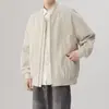 Jaqueta de Baseball Americana Jaqueta de Voo Masculina 2026 Nova Marca Tendência cleanfit Solta Casual Gola Alta Jaqueta Masculina