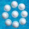 Pelota de Golf Flotante de Doble Capa para Práctica Pelota de Golf para Práctica en Agua Colorida Fabricante Admite Impresión de Logotipo