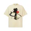 Camiseta de Manga Curta com Estampa de Anime Ceifador Stejwell Algodão Puro Gola Redonda Pulôver Peso Pesado Comércio Exterior Transfronteiriço Homens Mulheres