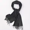 113 Lenço Estampado de Moda Original Outono/Inverno para Homens e Mulheres, Estilo Casal, Lenço Quente Versátil com Franjas 67809