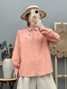 Cardigan Suelto Bordado Floral Artístico de Manga Larga para Mujer, Blusa Casual, Nuevo Estilo Otoño 2026